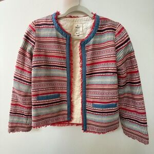 MiH Collection Aztec Cropped Jacket‎ Embroidered 204/250 Size S ASO Jessica Alba